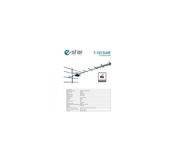 TV-antenner, T-1013 UHF LTE, eSTAR