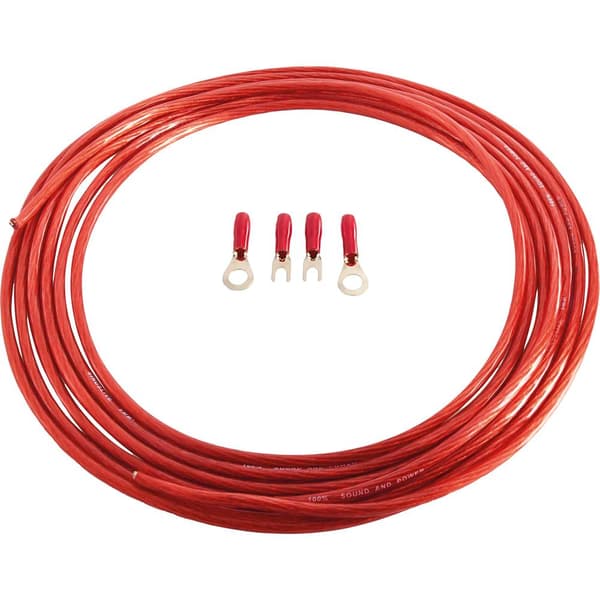 Sinuslive Strömkabel-set 6 mm² förgylld