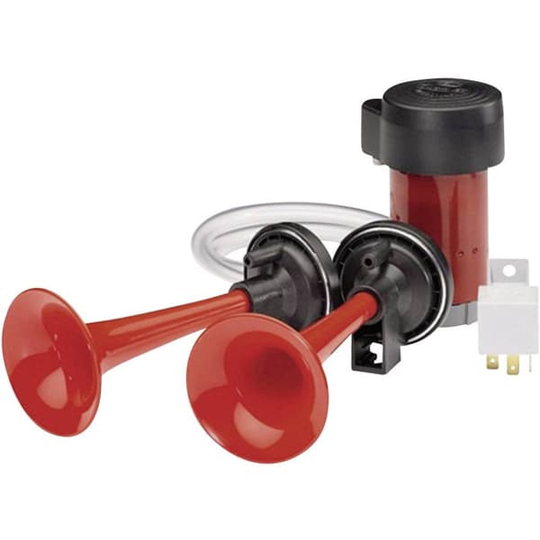 Hella 3PB 003 001-661 2-klang Kompressorfanfar 24 V