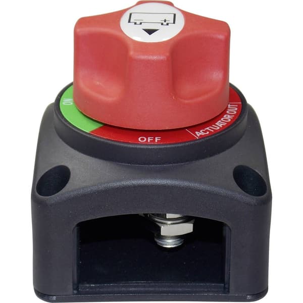 TRU COMPONENTS TC-A23-2 Batteribrytare 12 V/DC, 50 V/DC 200 A 1x Av/På låsande IP54 1 st