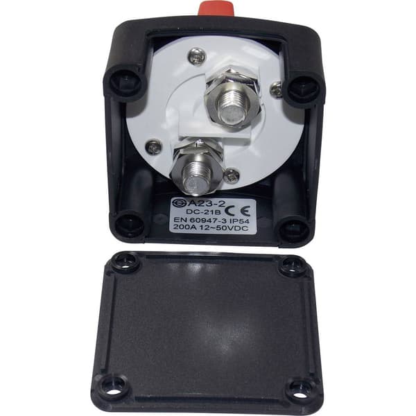 TRU COMPONENTS TC-A23-2 Batteribrytare 12 V/DC, 50 V/DC 200 A 1x Av/På låsande IP54 1 st