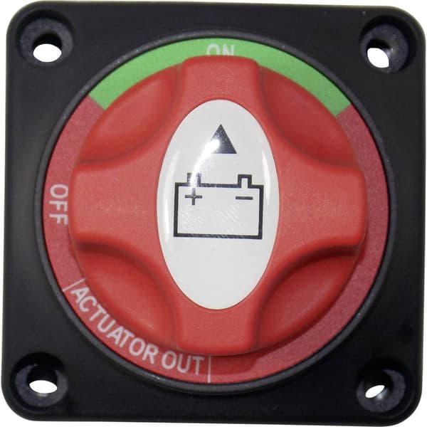 TRU COMPONENTS TC-A23-2 Batteribrytare 12 V/DC, 50 V/DC 200 A 1x Av/På låsande IP54 1 st