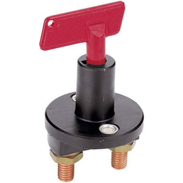 Hella 6EK 002 843-002 Fordonssäkerhetsbrytare 6EK 002 843-002 12 V/DC 50 A 1x Av/På låsande IPX2 (DIN 40050) 1 st