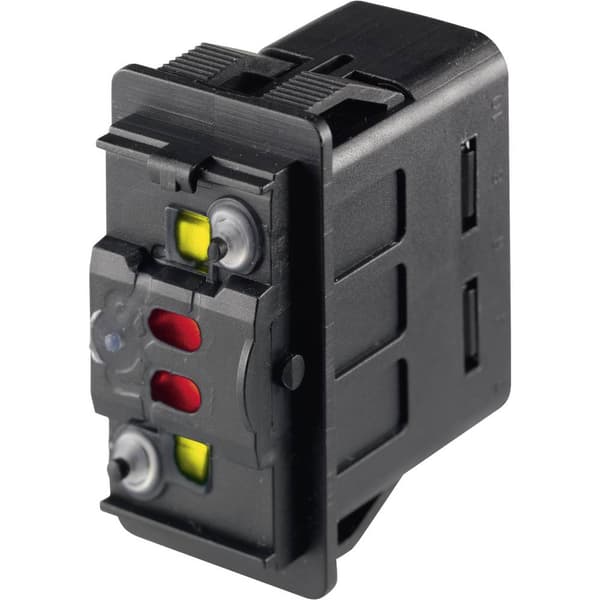 Marquardt 3250.0376 Bilströmställare 3250.0376 12 V/DC 10 A 2x På/Av/På låsande IP66/IP67 1 st