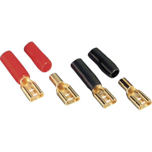 Sinuslive Högtalarkontakt-set 1 x 2.5 mm² förgylld