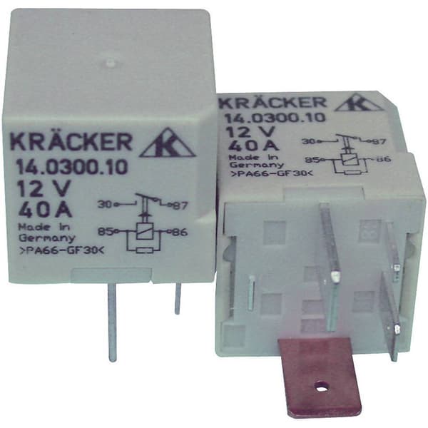 Kräcker 14.0300.10 Bil-reläer 12 V/DC 70 A 1 NO
