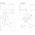 Miniatyrbild 3 av 3: FiC FRC3A-DC24V Bil-reläer 24 V/DC 70 A 1 NO