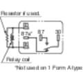 Miniatyrbild 4 av 4: Panasonic CM112 Bil-reläer 12 V/DC 35 A 1 switch
