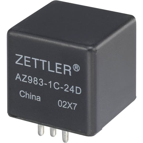 Zettler Electronics AZ983-1A-24D Bil-reläer 24 V/DC 80 A 1 NO
