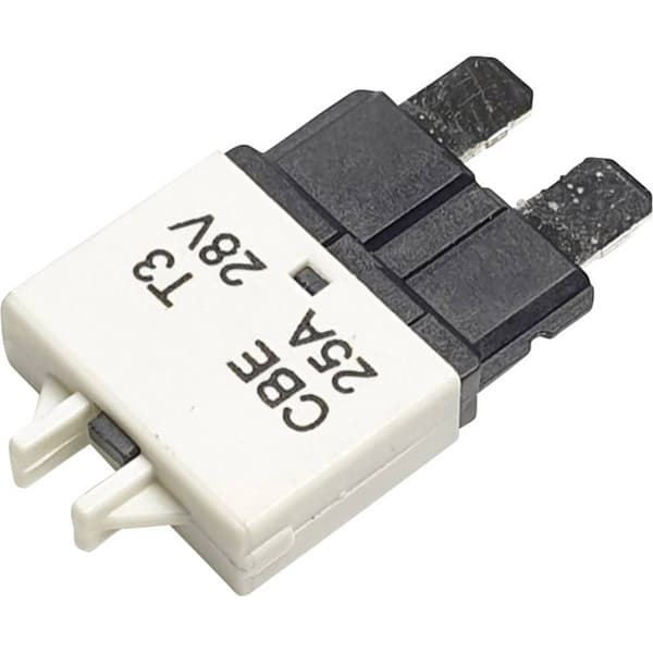 Hansor Circuit Breaker Standard, type 3, Manual Reset, 25A CBE3 Series 25A Säkringsadapter Standard flatsäkring 25 A Vi