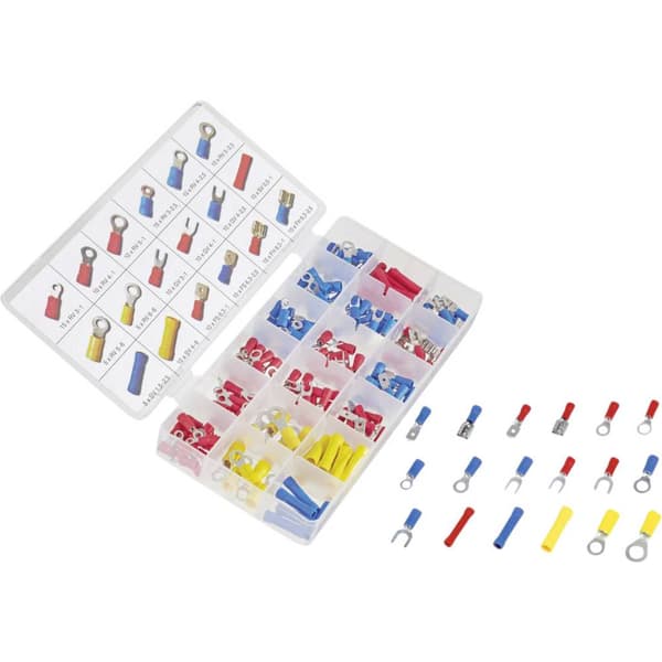 Basetech BT-1717468 Crimpklämma sortiment