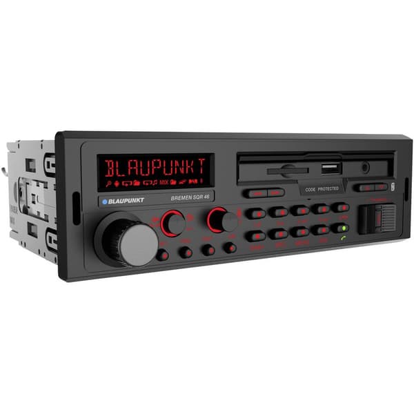 Blaupunkt Bremen SQR 46 DAB Bilstereo DAB+ Tuner, Bluetooth, Retro Design