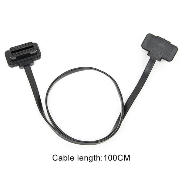 OBD2 förlängningskabel 1 meter med 16 PIN-anslutning