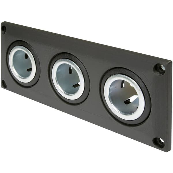 ProCar Uttag med 3 strömuttag Tillåten strömbelastning=20 A 12 V, 24 V