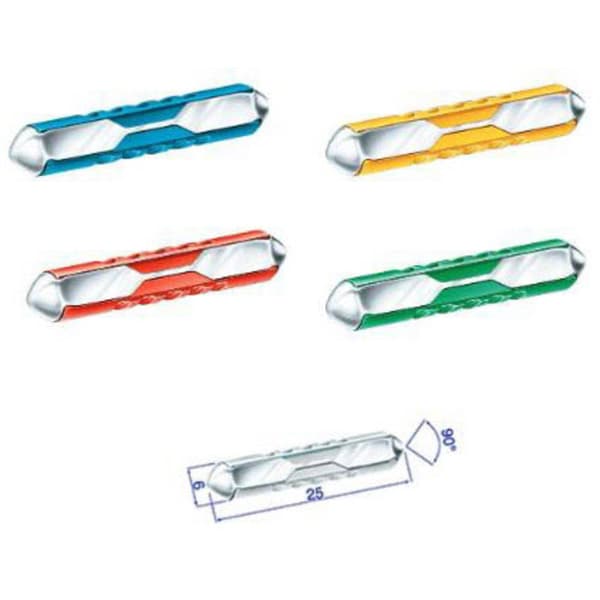 ESKA Blade-fuses 300.800 Torpedsäkring 5 A, 8 A, 16 A, 25 A Vit, Röd, Gul, Blå 20 st