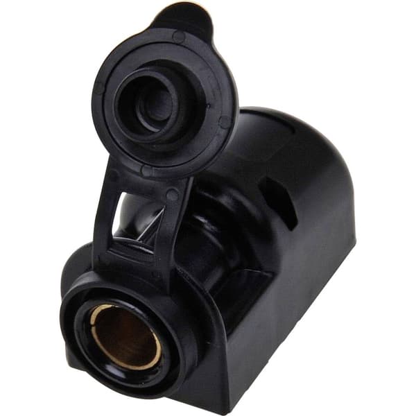 IWH Vägguttag för utanpåliggande montering din 12/24 volt Tillåten strömbelastning=16 A 12 eller 24 V/DC