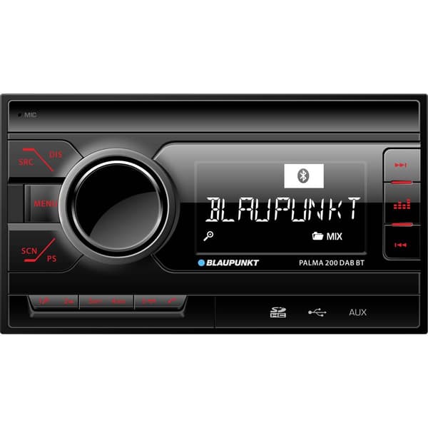Blaupunkt Palma 200 DAB BT Bilstereo Dubbel-DIN Bluetooth, DAB+ Tuner