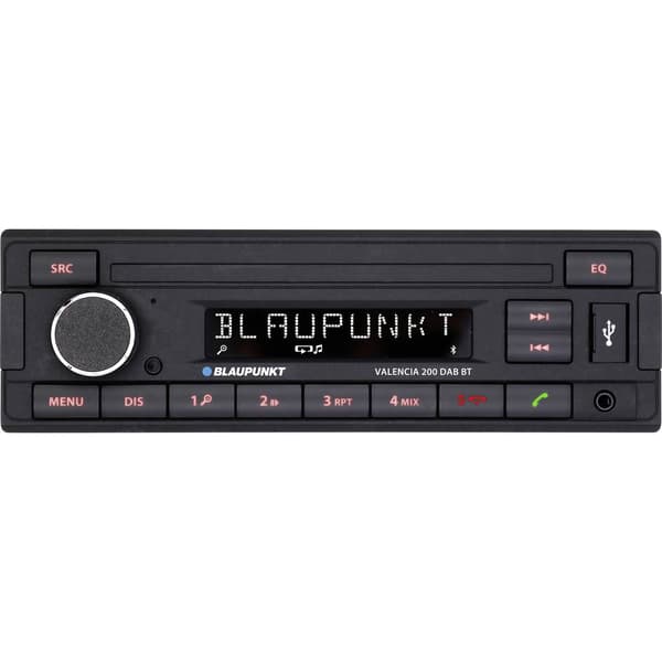 Blaupunkt Valencia 200 DAB BT Bilstereo Bluetooth, DAB+ Tuner