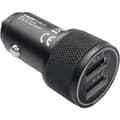 Miniatyrbild 1 av 2: Kunzer USB-billaddare 12V Tillåten strömbelastning=4.8 A 12 V, 12 V till 5 V