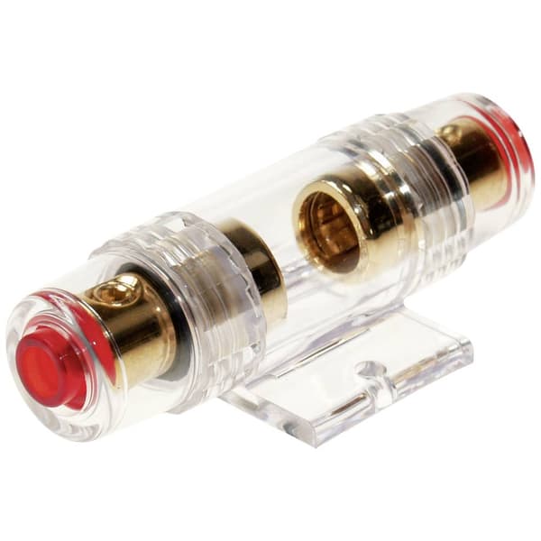 ACV 30.3801-01 Bil-HiFi Glas-säkringshållare Guld