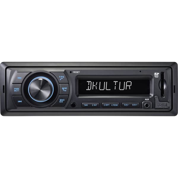 Renkforce RF-4746690 Bilstereo inkl. DAB-antenn, DAB+ Tuner, Bluetooth