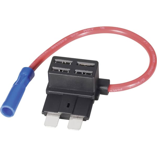 TRU COMPONENTS Flatsäkringsadapter Flatsäkring Standard 15 A 1.5 mm² 1 st