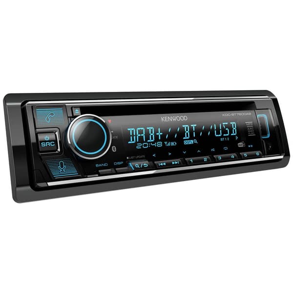 Kenwood KDC-BT760DAB Bilstereo DAB+ Tuner, Bluetooth, Anslutning för rattfjärrkontroll