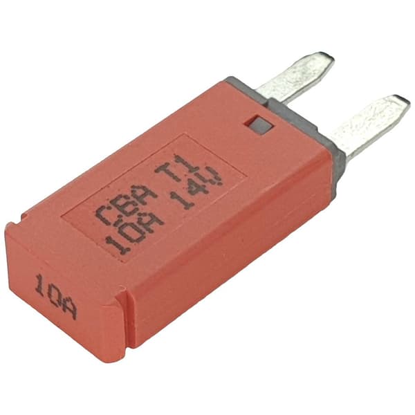 Hansor CBA1-1014 Säkringsadapter Standard flatsäkring 10 A Röd 1 st