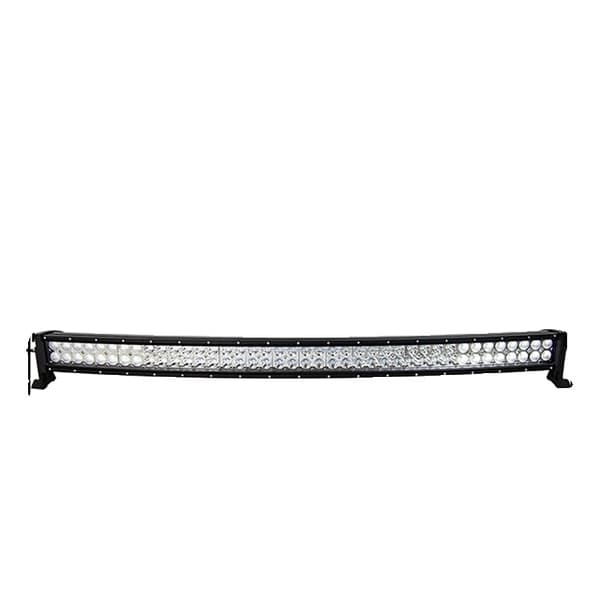 Kaareva LED-valopalkki, kaksirivinen, maastoauto traktori kuorma-auto, 120W johdolla varustettuna