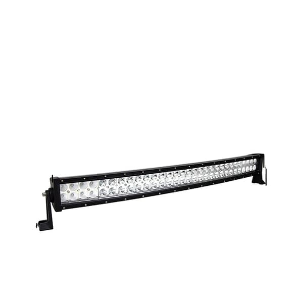Buet LED-lysbjælke, Dobbelt Række, Offroad Bil Traktor Lastbil, 120W med ledningskit 180W No Wire Kit