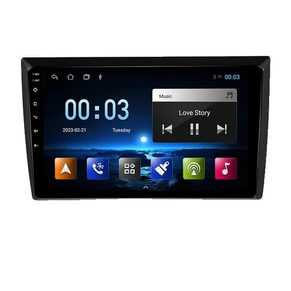 CarPlay-autoradio, langaton yhteys, Android 12 monimediasoitin, S1 (2GB 32GB)