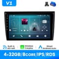Pikkukuva 2 / 11: CarPlay-autoradio, langaton yhteys, Android 12 monimediasoitin, S1 (2GB 32GB)