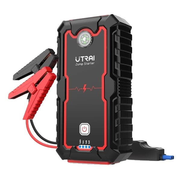 Hyppykäynnistin Power Bank, 2000A/2500A huippuvirta, hätätilanteen auton akun käynnistysapuri, 5kpl 2000A JS-One