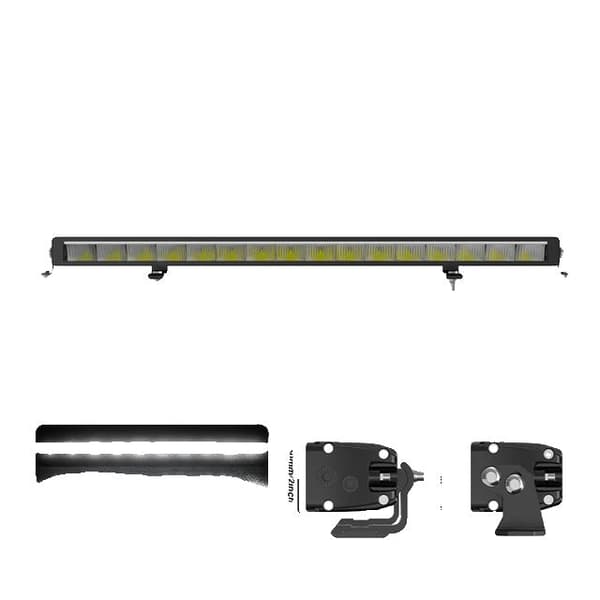 LED-ljusramp, E-märkt, Terrängkörning, 10 tum