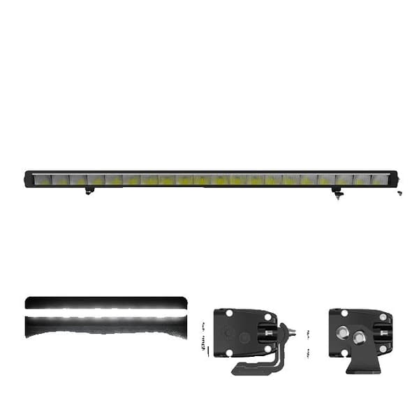 LED-ljusramp, E-märkt, Terrängkörning, 10 tum
