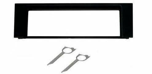 RADIO STEREO HEADUNIT FASCIA FACIA SURROUND CT24AU03 + RELEASE KEYS FOR AUDI A4