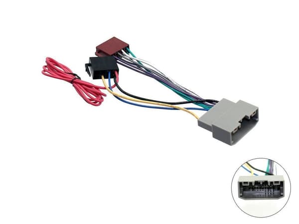 CD RADIO STEREO HEADUNIT ISO WIRING HARNESS LEAD LOOM CT20DG01 FOR DODGE JOURNEY