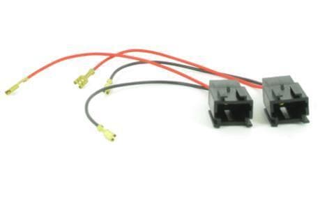 Front Rear Car Door Speaker Adaptor Plug Lead Connectors Peugeot For 206CC 98-06