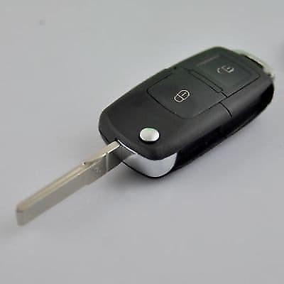 2 BUTTON REMOTE KEY FOB CASE + KEY HEAD FOR SKODA FELICIA