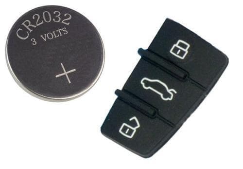 3 BUTTON REMOTE FOB RUBBER PAD REPAIR KIT FOR AUDI A4 TT