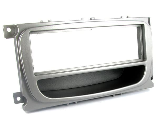 SILVER FASCIA FACIA SURROUND PANEL PLATE FP-07-12 FOR FORD FOCUS MONDEO S-MAX