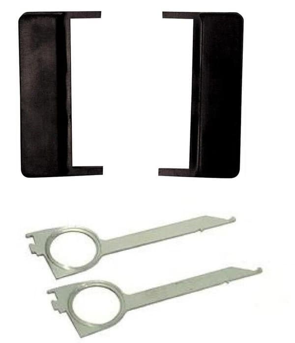 RADIO STEREO FACIA FASCIA TRIM SURROUND FP-05-04 PC5-93 KEYS FITS AUDI A2 A3 TT