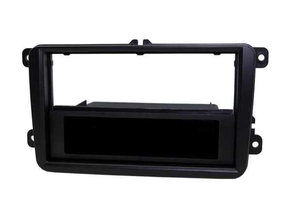 RADIO STEREO FACIA FASCIA SURROUND PANEL FOR VW GOLF MK5 TOURAN PASSAT