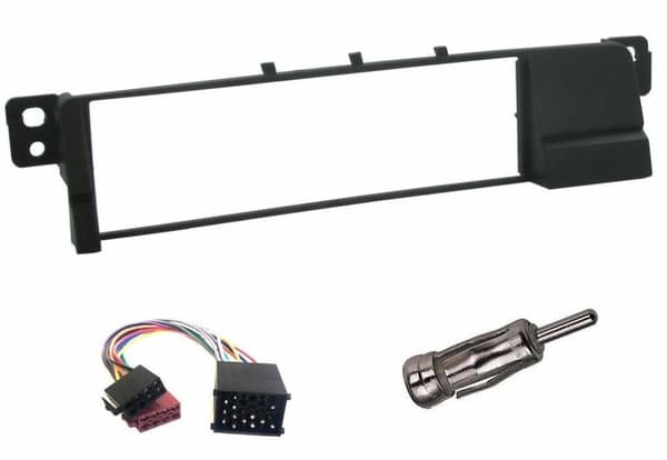 CT24BM01 SINGLE DIN FASCIA FACIA AERIAL ADAPTOR WIRING KIT FOR BMW 3 SERIES E46
