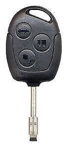 REPLACEMENT 3 BUTTON REMOTE FOB CASE + KEY BLADE BLANK NEW FOR FORD
