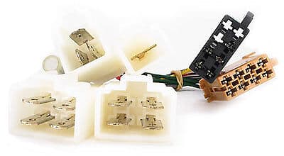 PC2-67-4 CD RADIO STEREO HEADUNIT ISO WIRING LOOM HARNESS LOOM FITS KIA PRIDE