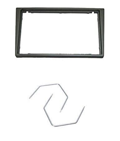 CD DOUBLE DIN FACIA FASCIA DFP-19-00 SILVER METALLIC FOR VAUXHALL VECTRA ASTRA