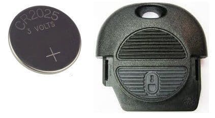 REMOTE KEY FOB CASE + BATTERY FITS NISSAN SERENA PRIMERA