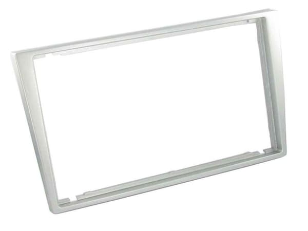 DOUBLE DIN FACIA FASCIA SILVER DFP-19-00/S FOR VAUXHALL CORSA SPORT ASTRA ZAFIRA