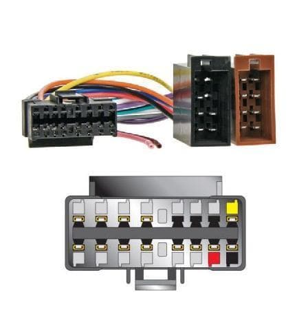 AUTOLEADS 16 PIN TO ISO STEREO HEADUNIT REPLACEMENT POWER LEAD HARNESS FITS SONY